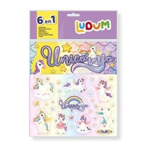 LUDUM 6 EN 1 UNICORNIOS | 9788410133075 | IMAGILAND