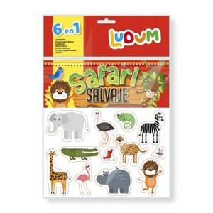 LUDUM 6 EN 1 SAFARI | 9788410133082 | IMAGILAND