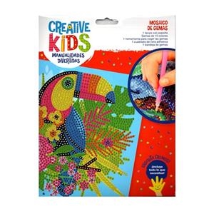 LUDUM CREATIVE KIDS MOSAICO DE GEMAS | 8436602090972