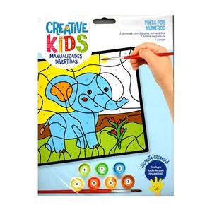 LUDUM CREATIVE KIDS PINTAR POR NÚMEROS | 8436602091023