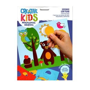 LUDUM CREATIVE KIDS ESCENAS CON FOAM | 8436602091047