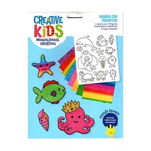 LUDUM CREATIVE KIDS FIGURAS CON TRANSFERS | 8436602091061