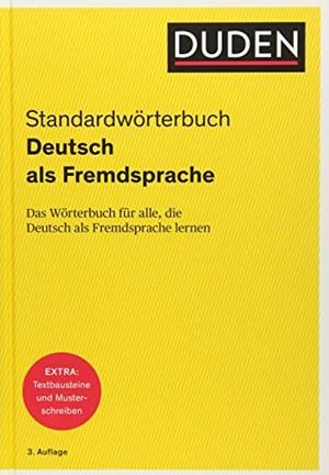 DUDEN STANDARDWORTERBUCH DEUTSCH ALS F | 9783411717309