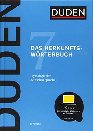 DUDEN DAS HERKUNFTSWORTERBUCH | 9783411040766