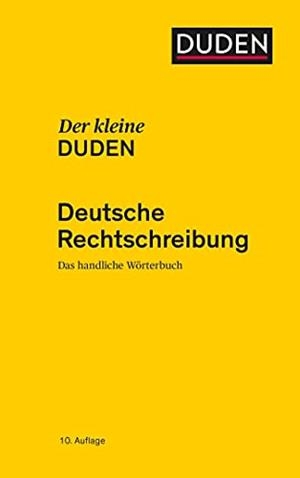 DER KLEINE DUDEN RECHTSCHREIBUNG | 9783411048380