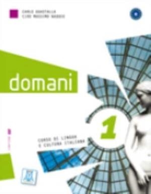 DOMANI 1 (LIBRO + AUDIO E VIDEO ONLINE) | 9788861821965
