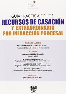 GUÍA PRÁCTICA DE LOS RECURSOS DE CASACIÓN Y EXTRAORDINARIO POR INFRACCIÓN PROCESAL | 9788415560616 | CASTRO MARTÍN, ROSA MARÍA DE