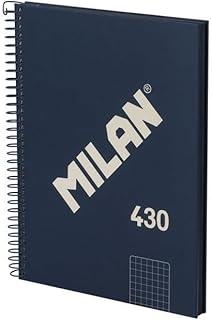 LLIBRETA A5 BLAVA ESPIRAL 80F.MILAN 430 | 8411574107484