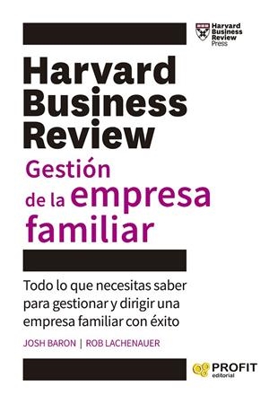 GESTIÓN DE LA EMPRESA FAMILIAR | 9788419841629 | BARON, JOSH