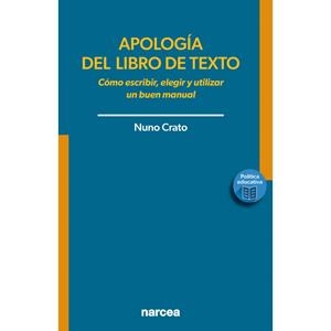 APOLOGÍA DEL LIBRO DE TEXTO | 9788427731967 | CRATO, NUNO