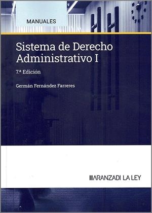 SISTEMA DE DERECHO ADMINISTRATIVO I | 9788410308091 | FERNANDEZ FARRERES, GERMAN