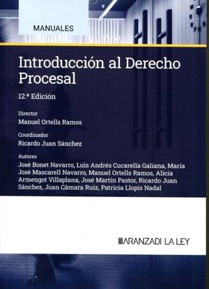 INTRODUCCIÓN AL DERECHO PROCESAL 2024 12ªED | 9788410783249 | MANUEL ORTELLS, RAMOS