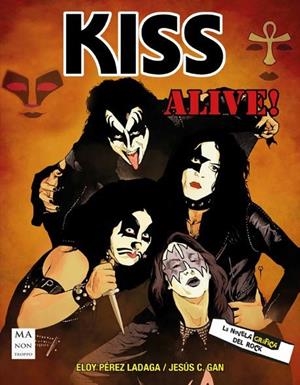 KISS (LA NOVELA GRÁFICA DEL ROCK) | 9788418703966 | PÉREZ LADAGA, ELOY
