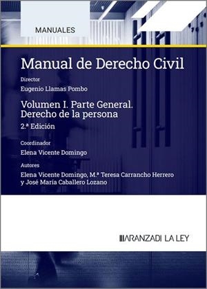 MANUAL DE DERECHO CIVIL I | 9788419905574 | CARRANCHO HERRERO, M.ª TERESA