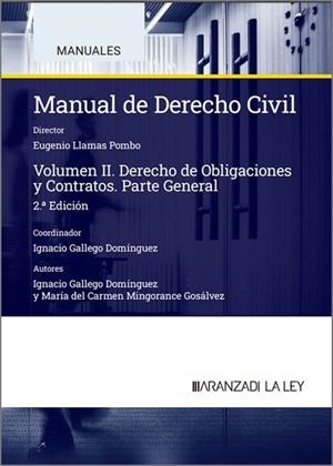 MANUAL DE DERECHO CIVIL II | 9788419905581 | MINGORANCE GOSÁLVEZ, CARMEN