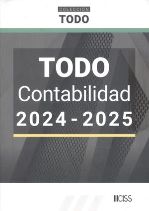 TODO CONTABILIDAD 2024-2025 | 9788499548784 | REDACCIÓN