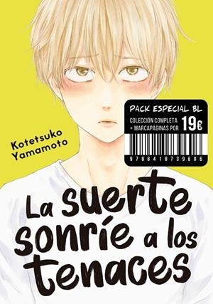 PACK LA SUERTE SONRÍE A LOS TENACES, VOL. 1-3 | 9788418739606 | YAMAMOTO, KOTETSUKO