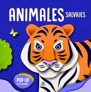 ANIMALES SALVAJES- POP-UP CON VENTANAS PARA APRENDER | 9788466243261 | MAESO FERNANDEZ, MARIA DOLORES