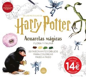 HARRY POTTER. ACUARELAS MÁGICAS : FLORA Y FAUNA | 9791259574817 | WIZARDING WORLD