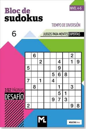 BLOC DE SUDOKU DESAFIO 06 | 9789493361010