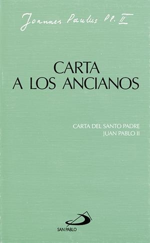 CARTA A LOS ANCIANOS | 9788428522380 | JUAN PABLO II