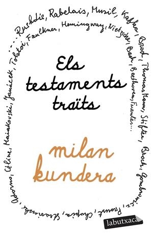 TESTAMENTS TRAÏTS, ELS | 9788419971432 | KUNDERA, MILAN