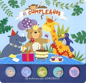 5 SONIDOS. EL CUMPLEAÑOS | 9788411964609 | SUSAETA EDICIONES