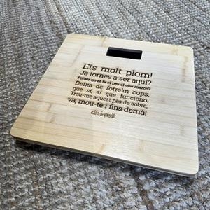 BASCULA ELS XIMPLETS ETS UN PLOM | 9999900011173