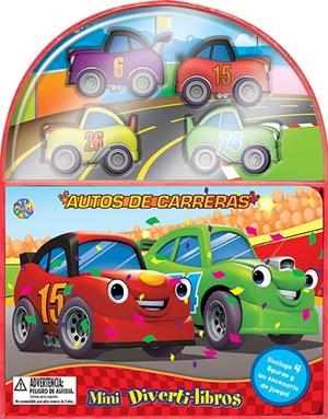 AUTOS DE CARRERAS (MINI DIVERTI-LIBROS) | 9782764346167