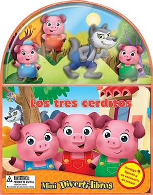 LOS TRES CERDITOS (MINI DIVERTI-LIBROS) | 9782764346181