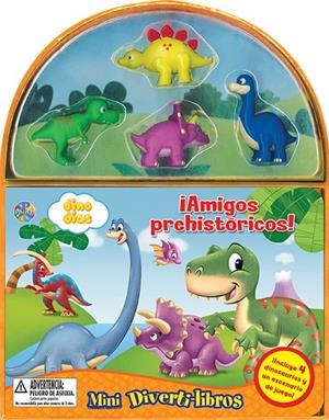 ¡AMIGOS PREHISTÓRICOS! (MINI DIVERTI-LIBROS) | 9782764346198