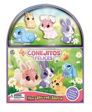 CONEJITOS FELICES (MINI DIVERTI-LIBROS) | 9782764379516