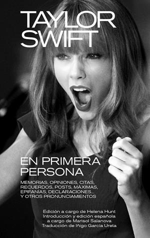 TAYLOR SWIFT : EN PRIMERA PERSONA | 9788418404603 | HUNT, HELENA
