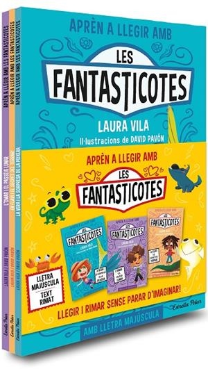APRÈN A LLEGIR AMB LES FANTASTICOTES (PACK 1, 2, 3) | 9788413899831 | VILA, LAURA