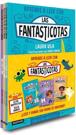 PACK APRENDE A LEER CON LAS FANTASTICOTAS (1, 2, 3) | 9788408295501 | VILA, LAURA