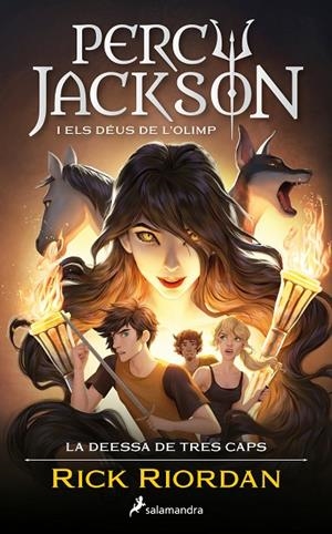 PERCY JACKSON I ELS DÉUS DE L'OLIMP 07. LA DEESSA DE TRES CAPS | 9788419275615 | RIORDAN, RICK