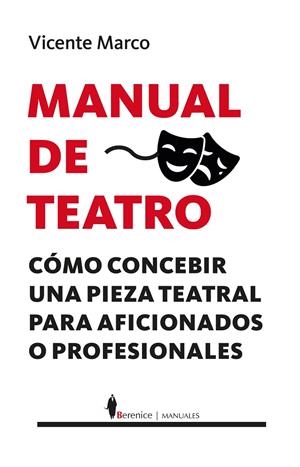 MANUAL DE TEATRO | 9788410356344 | MARCO, VICENTE
