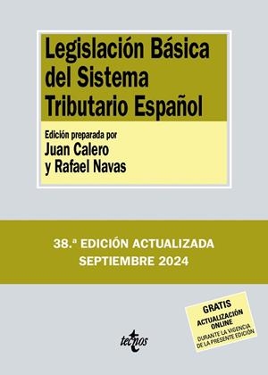 LEGISLACIÓN BÁSICA DEL SISTEMA TRIBUTARIO ESPAÑOL (38 ED.) | 9788430991877 | EDITORIAL TECNOS