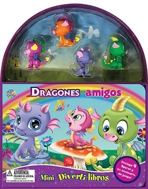 DRAGONES AMIGOS (MINI DIVERTI-LIBROS) | 9782764352533