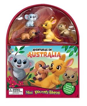 AVENTURAS EN AUSTRALIA (MINI DIVERTI-LIBROS) | 9782764347744