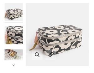 ORGANITZADOR MAQUILLATGE FLORS NEGRES | 5034931285057