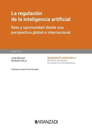 REGULACIÓN DE LA INTELIGENCIA ARTIFICIAL | 9788410784178 | MUÑOZ VELA, JOSÉ MANUEL