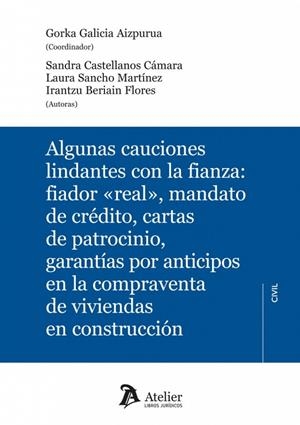 ALGUNAS CAUCIONES LINDANTES CON LA FIANZA : FIADOR REAL, MANDATO DE CRÉDITO, CARTAS DE PATROCINIO, GARANTÍAS POR ANTICIPOS EN AL COMPRAVENTA DE VIVIEN | 9788410174979 | GALICIA, GORKA