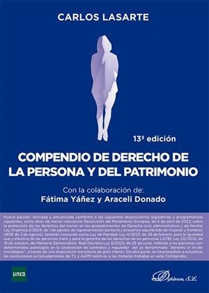 COMPENDIO DE DERECHO DE LA PERSONA Y DEL PATRIMONIO (13 EDICIÓN) | 9788410702592 | LASARTE ÁLVAREZ, CARLOS
