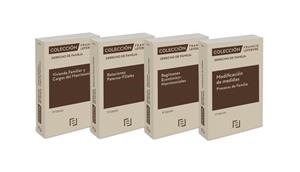 PACK COLECCION DERECHO DE FAMILIA 4 VOLS | 9788410431041