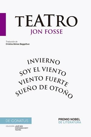 TEATRO (JON FOSSE) | 9788410182097 | FOSSE, JON