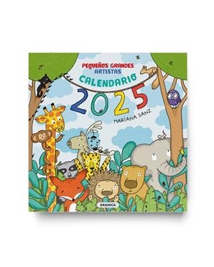 CALENDARIO 2025 PEQUEÑOS GRANDES ARTISTAS DE PARED | 9786316544513 | SANZ, MARIANA