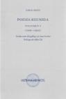 POESÍA REUNIDA VOLUMEN I (1991-1995) (CHUS PATO) | 9788412816389 | PATO, CHUS