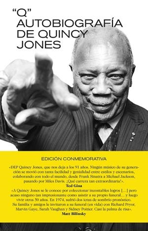 Q : LA AUTOBIOGRAFÍA DE QUINCY JONES | 9788418404627 | JONES, QUINCY