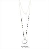 COLLAR LLARG TESIRA PLATA | 42N4200A